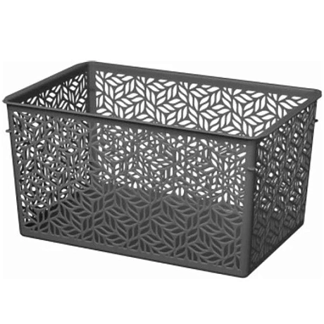 Корзинка универсальная "Linden" 6,7л, 290х190х150мм (серый)