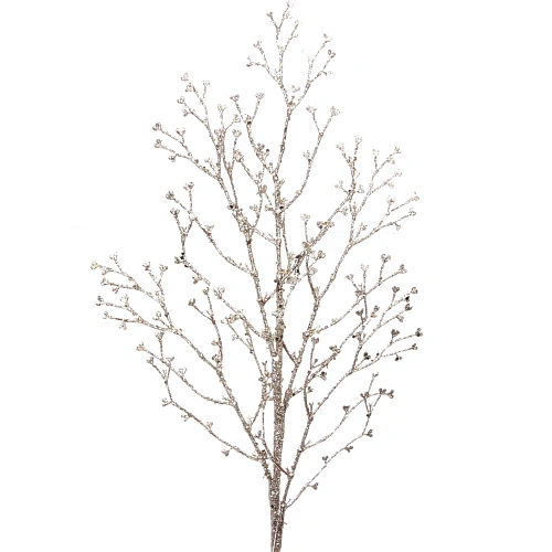 Ветка декоративная Зимнее древо 65 см, Шампань_3