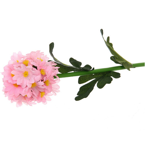 Светильник на солнбатарее (фигура на спице с подсветкой) Гортензия 73 см, Розовый (свечение теплбелый)_4