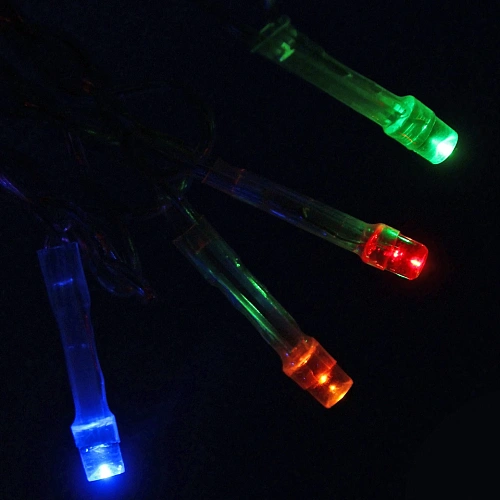 Занавес светодиодный для дома 3,02,5 м 480 ламп LED, прозрачпров, Мультицвет (можно соединять)_3