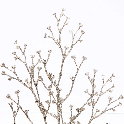 Ветка декоративная Зимнее древо 65 см, Шампань_4