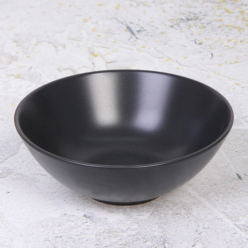 Салатник керамический 500мл Матовая глазурь серая 166см_9