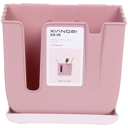 Подставка для столовых приборов SEGRETO 167,515см 3секции пыльная роза_4