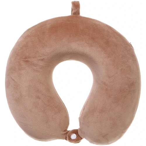 Подушки дорожная TRIP - Comfort, мемори-эффект, цвет кофе с молоком_2