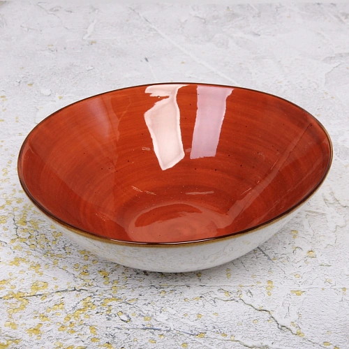 Салатник керамический Corsica orange 227см_8