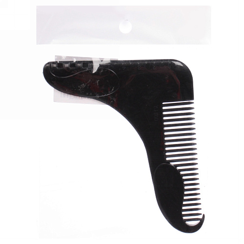 Расческа для бороды  Beard Comb, цвет черный, 1213см_5