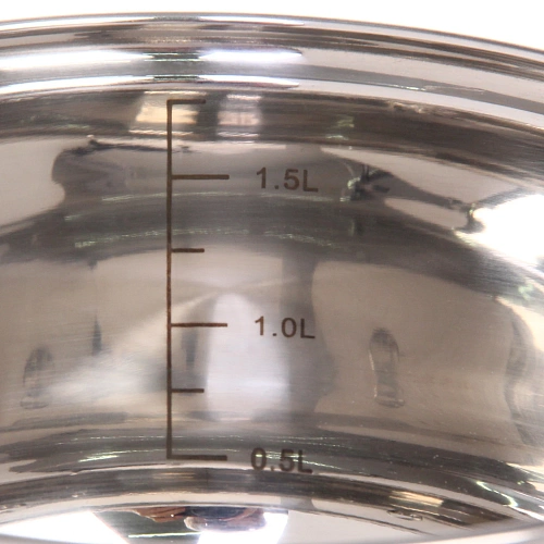 Набор посуды из нержавеющей стали VICALINA 3 предмета (3 кастрюли 2,1л, 2,9л, 3,9л) VL-811_12