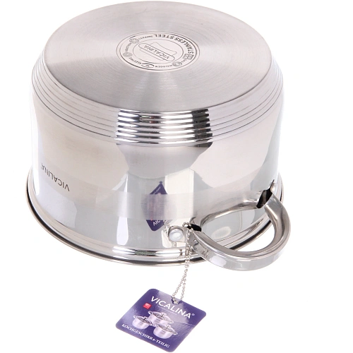 Набор посуды из нержавеющей стали VICALINA 3 предмета (3 кастрюли 1,9л, 2,7л, 3,6л) VL-275_7