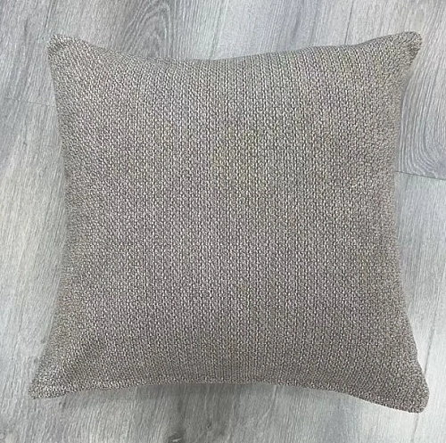 Чехол для декоративной подушки "ALMA", 43*43 см, цвет темный беж