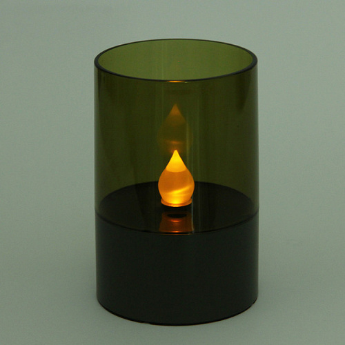 Фонарь садовый Flame 711 см, на солнечной батарее (свечение Теплый белый)_3