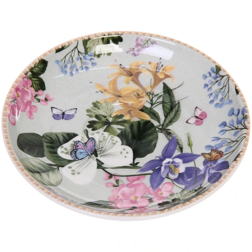 Чайный набор 4 предмета Цветочная фантазия (2 кружи 130мл+2 блюдца) _7