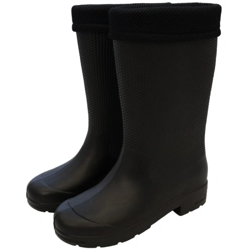 Сапоги женские "Аврора" с вкладышем ИП (Черный, 37-38)