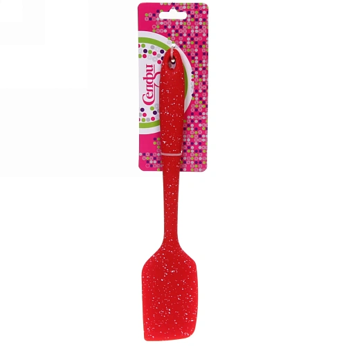 Лопатка кухонная силиконовая "Bon appétit" скошенная✦