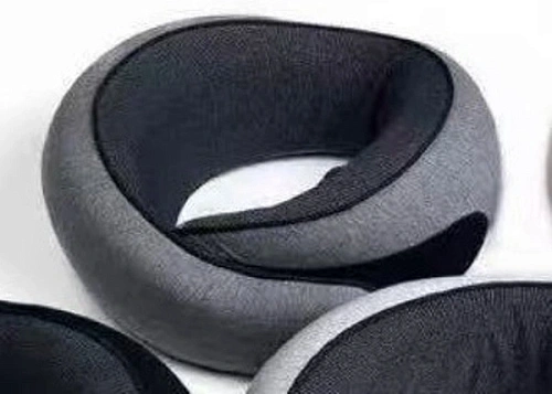 Подушка дорожная "TRIP - Sleep", мемори-эффект, цвет графит