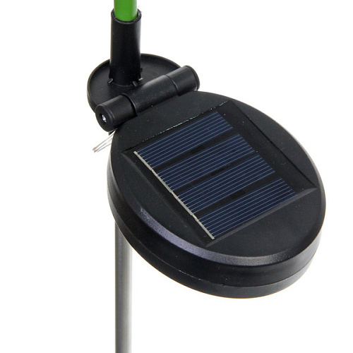 Светильник на солнбатарее (фигура на спице с подсветкой) Гортензия 73 см, Розовый (свечение теплбелый)_7