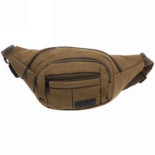 Сумка на пояс Sport leader - Street Fashion, 4 кармана, цвет бежевый, 35166см_5