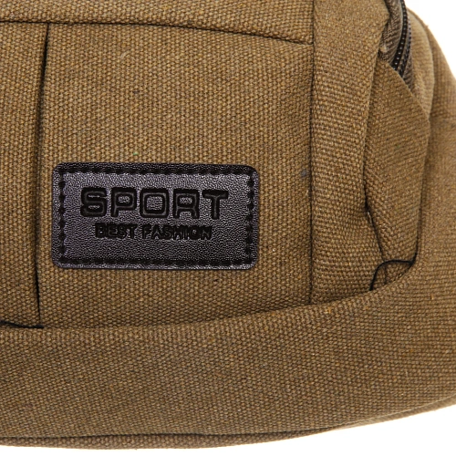 Сумка на пояс Sport leader - Street Fashion, 4 кармана, цвет бежевый, 35166см_8