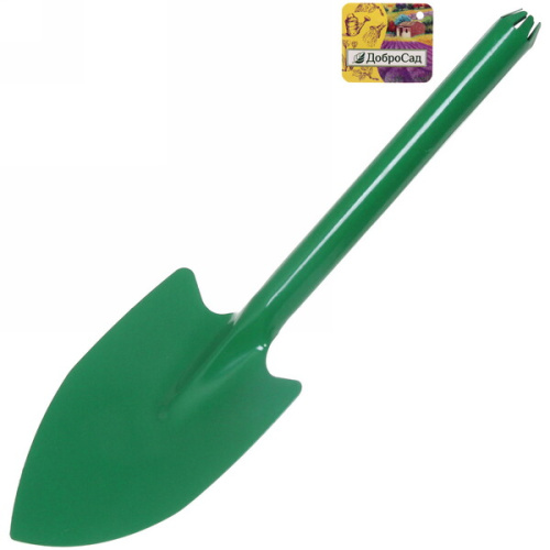 Лопата посадочная "Росток" 44,5*14см цельнометаллическая ДоброСад